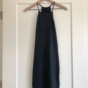 mbyM Midi Open Back Halterneck Dress Black M
